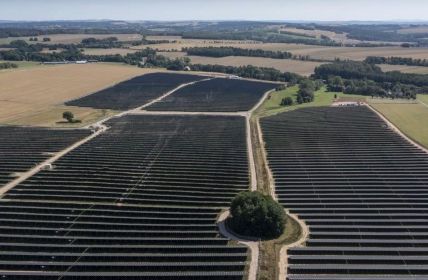 Solarpark Kleinschirma: Grüner Strom für die Region (Foto: GP JOULE)